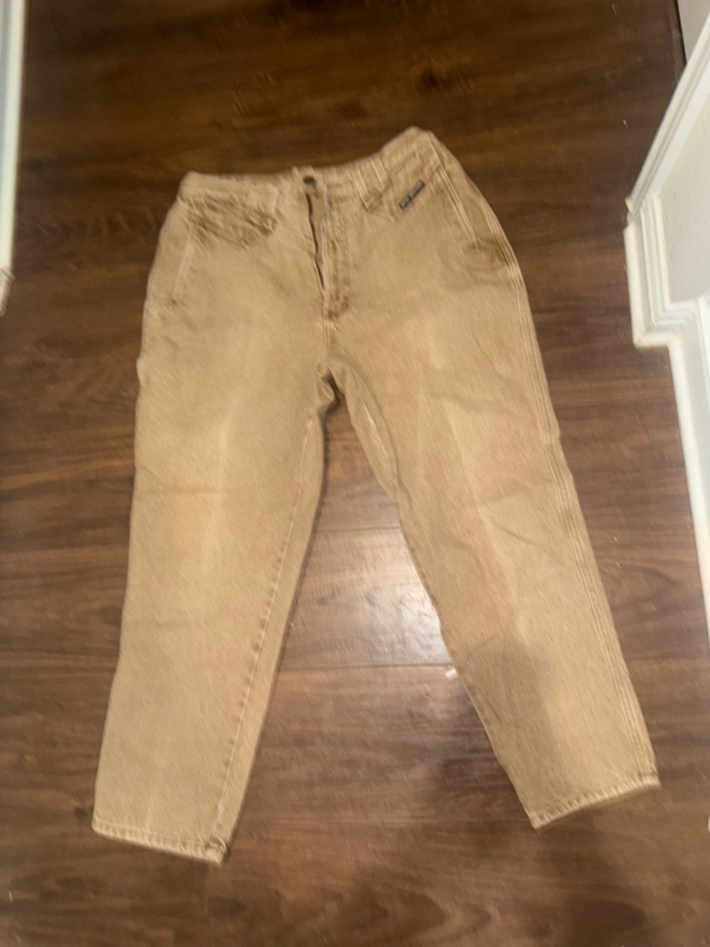 Women’s High-Rise Tan Jeans